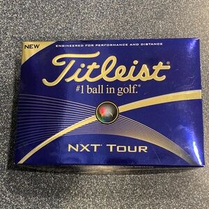 Titleist NXT Tour Golf Balls -one dozen new